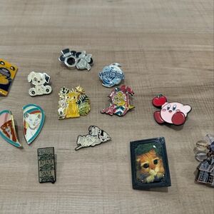 Assorted Disney Enamel Pins